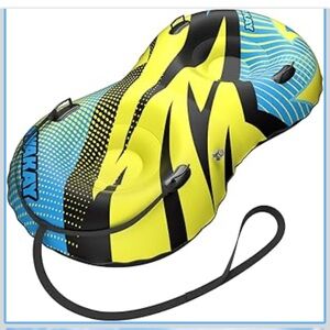 Qwakay Winter Outdoor double seat snow tube 68"